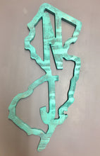 Load image into Gallery viewer, New Jersey with NJ Cutout - Ornament or Magnet